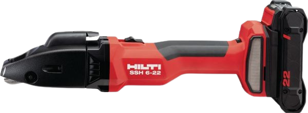 SSH 6-22 Cordless metal shears